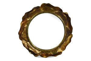 Oval mirror with brown frame, Magic Mirror Queen Mirror, Mirror, furniture, mirror, picture Frames png