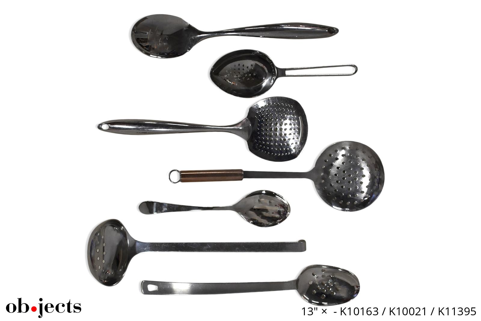 Strainer Spoons Stainless Steel Ob•jects
