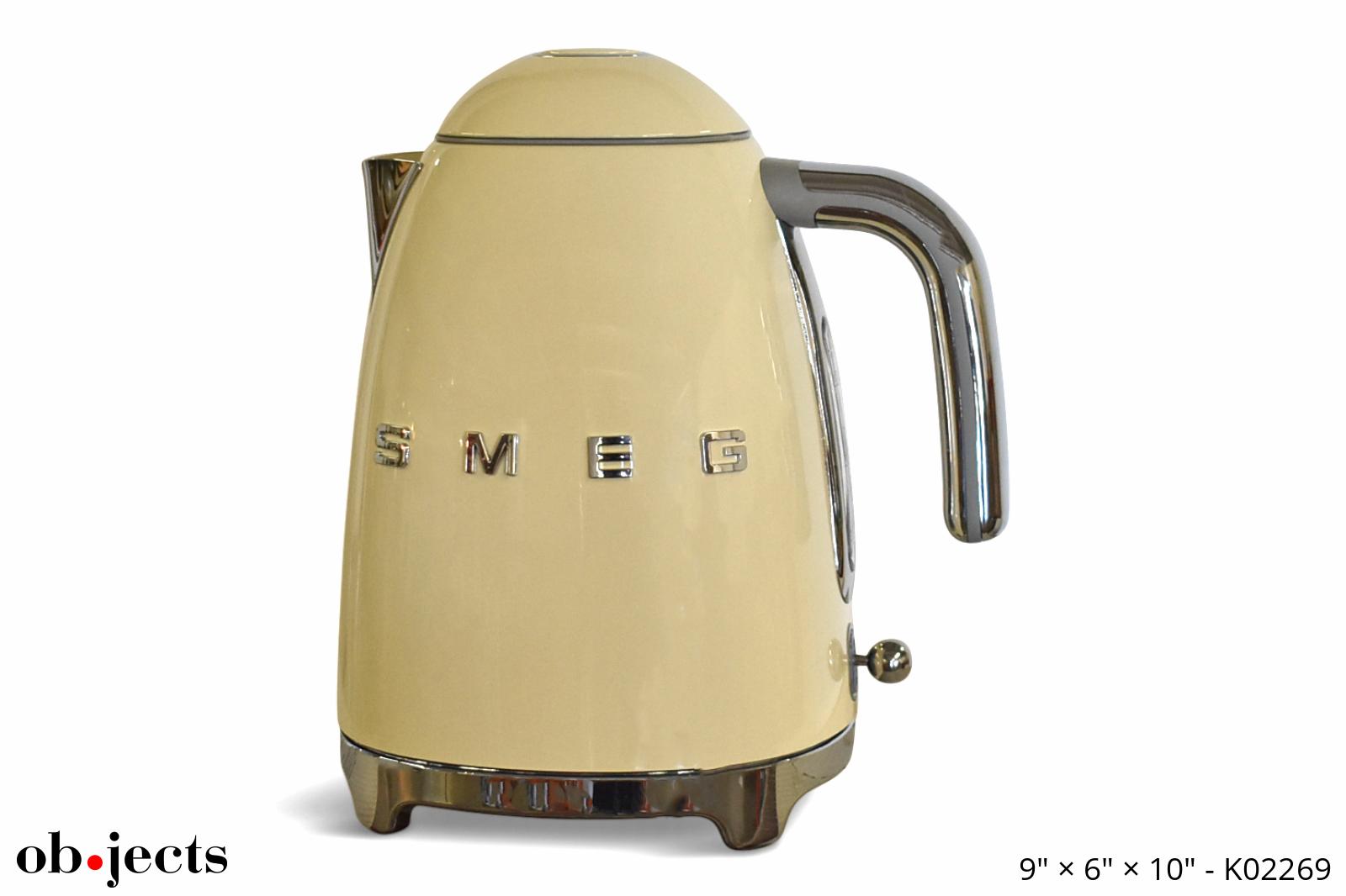 Kettle Electric SMEG Cream Ob•jects