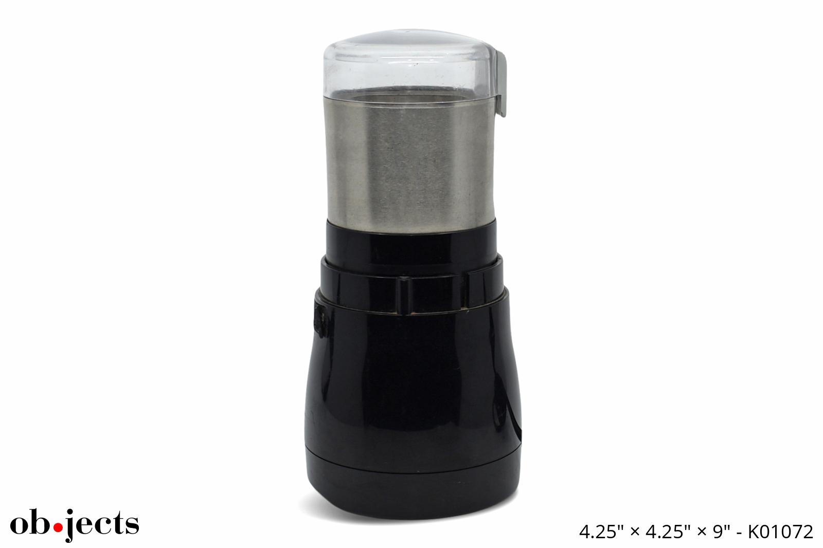 Coffee Bean Grinder Black Stainless Electric Ob•jects