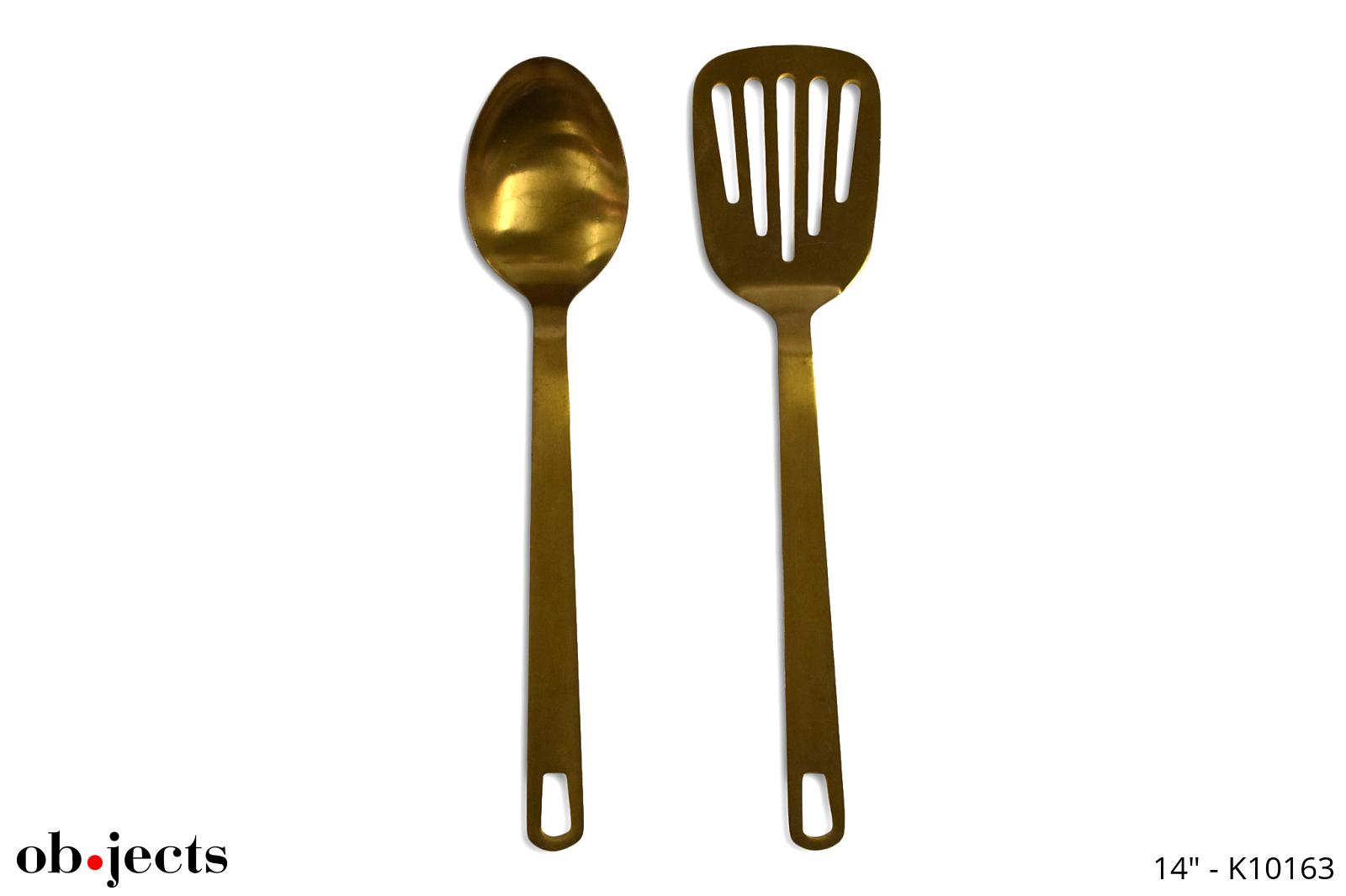 Utensils Serving Brass Ob•jects