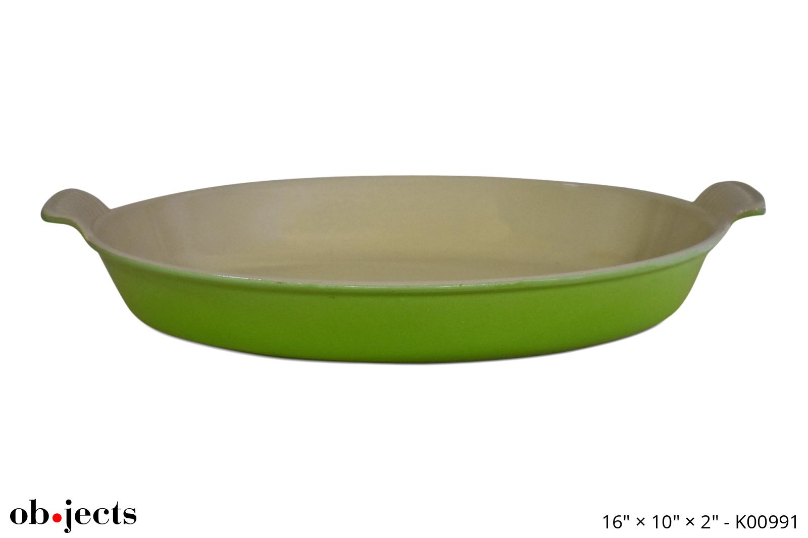 Dish Casserole Au Gratin Le Creuset Apple Green Ob•jects
