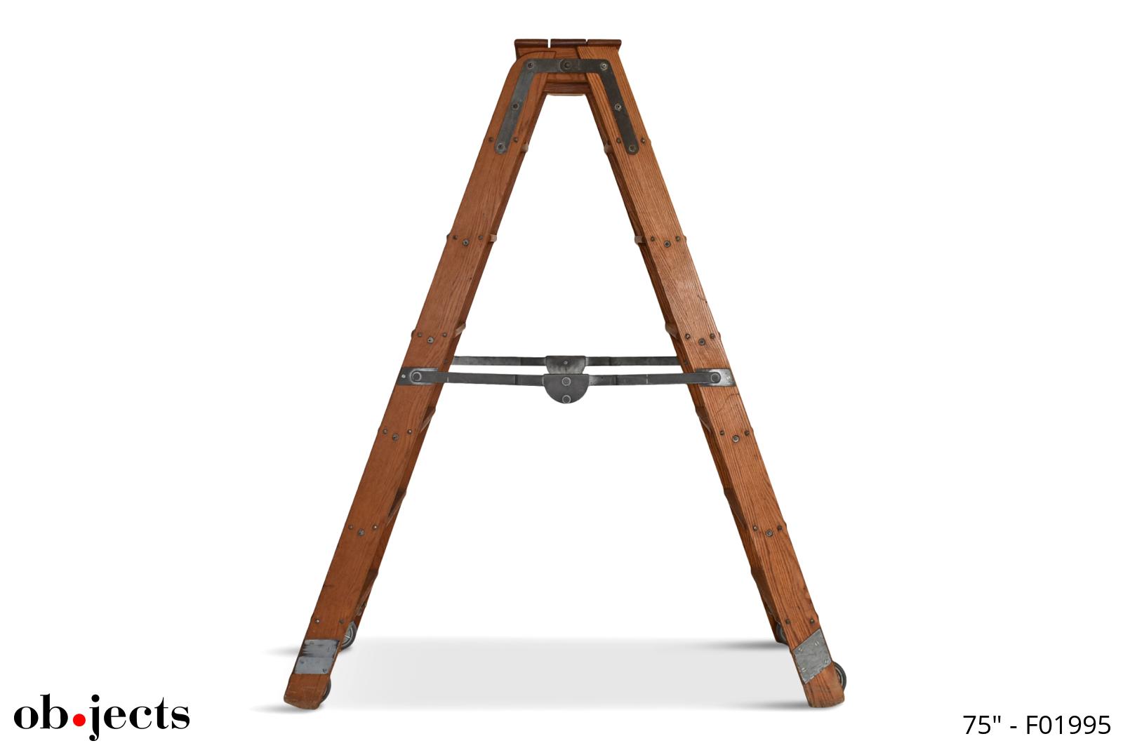アンティーク雑貨 ladder Bonhams Cars : A rare motorist's folding ladder, circa 1910,