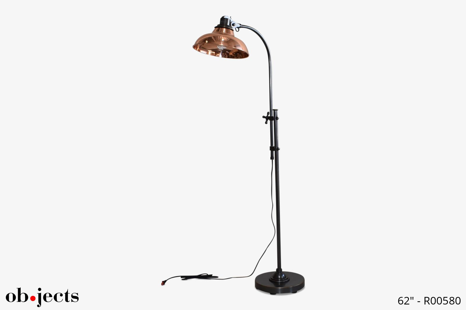 Floor Lamp Copper Dome Shade Ob•jects
