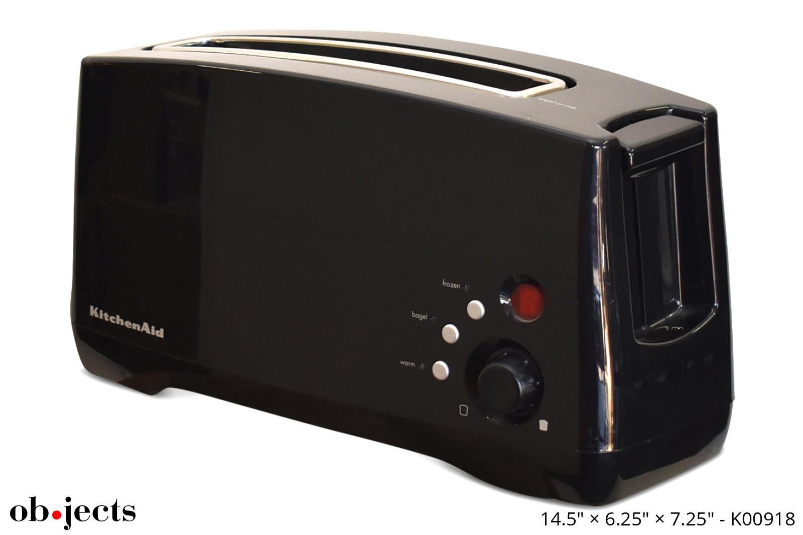 Toaster Black Kitchen Aid 4Slice Ob•jects