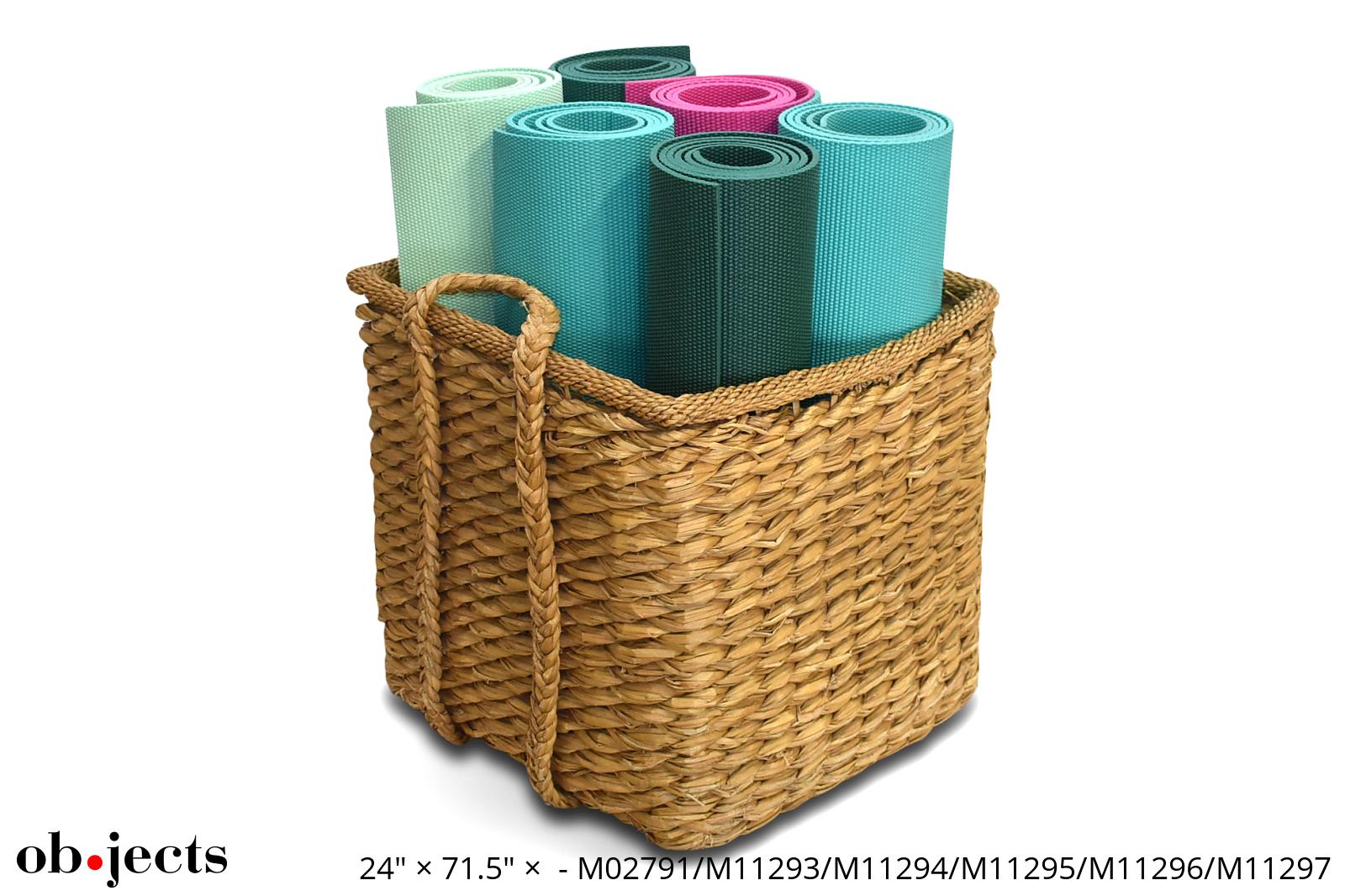 Yoga/Exercise Mats Assorted Colors (Baskets Not Included)